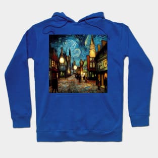 Starry Night in Diagon Alley Hoodie